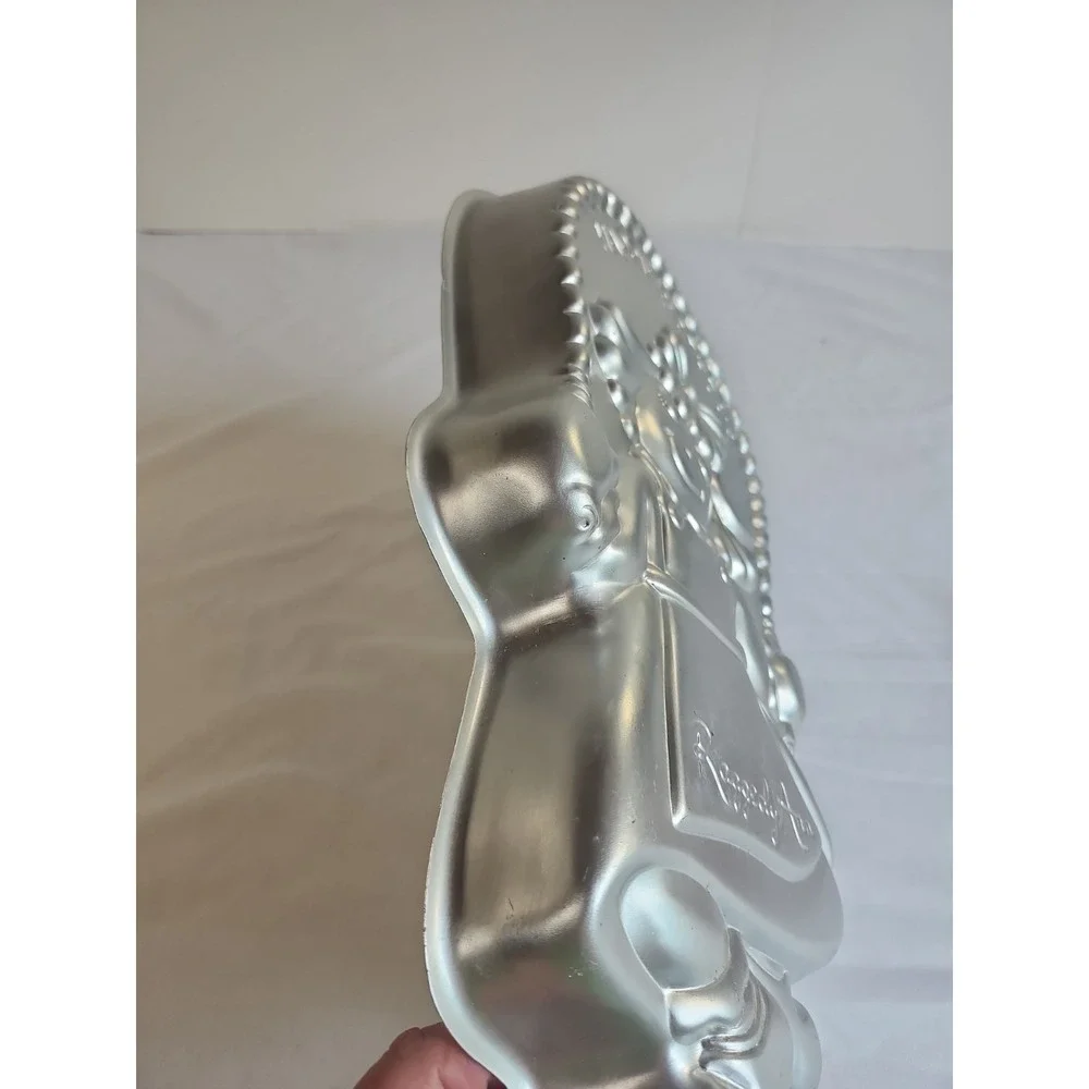 Wilton Raggedy Ann Cake Pan Silver Vintage 1981 Happy Birthday Jump Rope 5023797